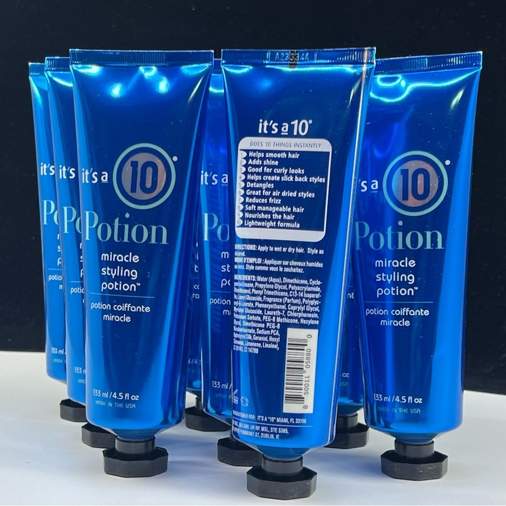 2X It's a 10 Miracle Styling Potion 10 AUTHENTIC blow dry smoothing styler qty2